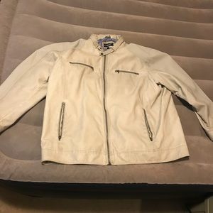 Black Rivet Fux Leather jacket 3XLT